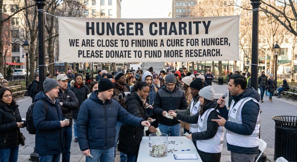 hunger charity optimised
